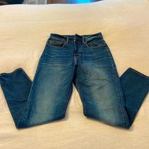 Polo by Ralph Lauren Women's Skinny Jeans - Dark Blue Denim